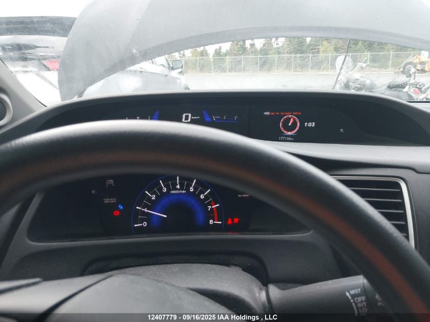 2014 Honda Civic Lx VIN: 2HGFG3A46EH002803 Lot: 12407779