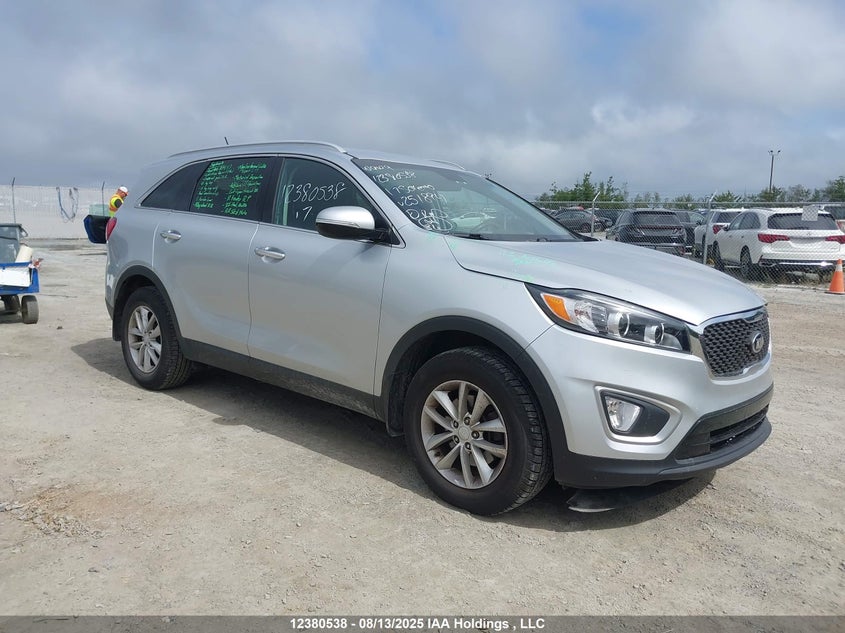 5XYPG4A34HG251894 2017 Kia Sorento 2.4L Lx auction photo 1