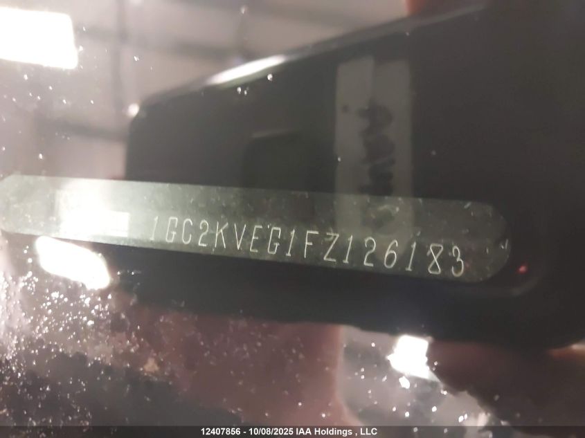 2015 Chevrolet Silverado 2500Hd Lt VIN: 1GC2KVEG1FZ126183 Lot: 12407856