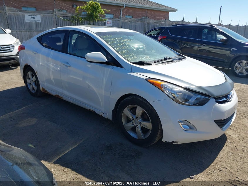 5NPDH4AE0CH106936 2012 Hyundai Elantra Gls auction photo 1