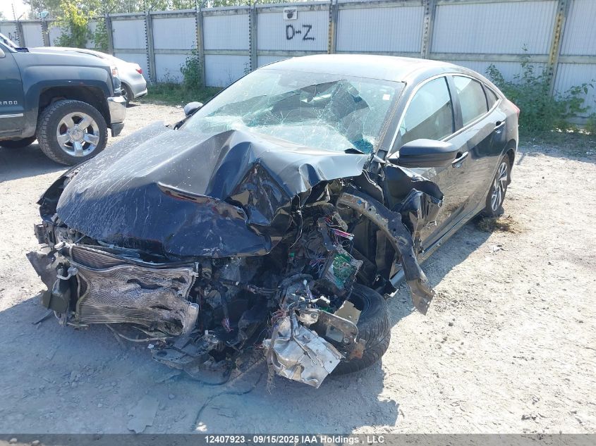 2017 Honda Civic Ex 4Dr VIN: 2HGFC2F85HH032235 Lot: 12407923