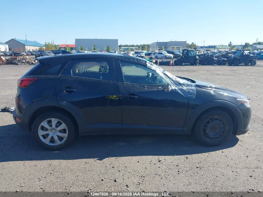 2016 Mazda Cx-3 Sport VIN: JM1DKFB73G0133922 Lot: 12407938