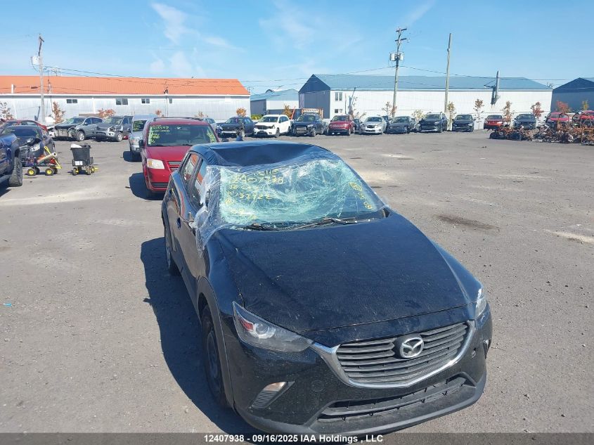 2016 Mazda Cx-3 Sport VIN: JM1DKFB73G0133922 Lot: 12407938