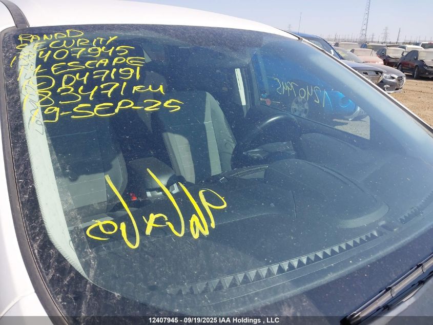 2014 Ford Escape Se VIN: 1FMCU0GX1EUD47191 Lot: 12407945