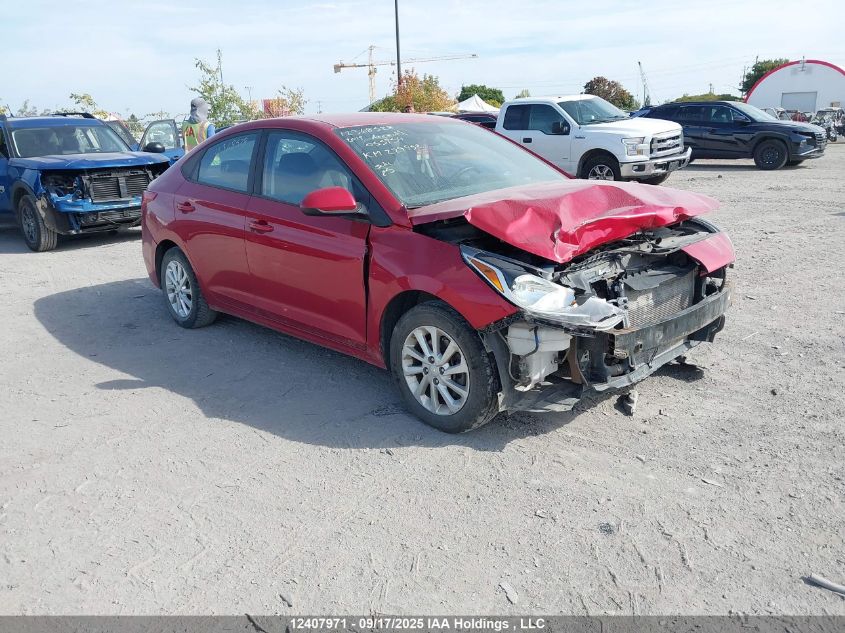 3KPC24A30KE055954 HYUNDAI ACCENT Photo 1
