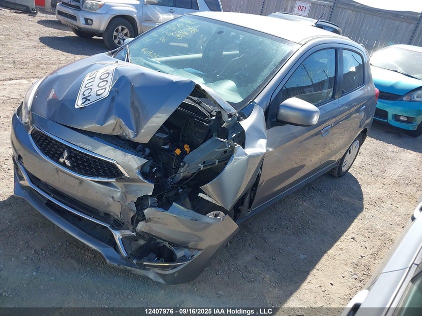 ML32A3HJ5KH008753 2019 MITSUBISHI MIRAGE photo no. 2