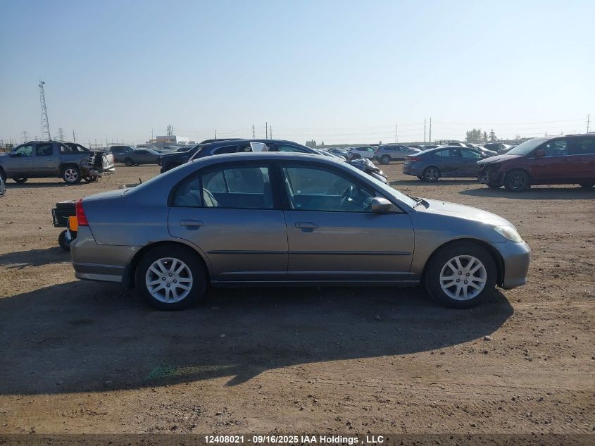2005 Honda Civic Lx VIN: 2HGES15635H029337 Lot: 12408021