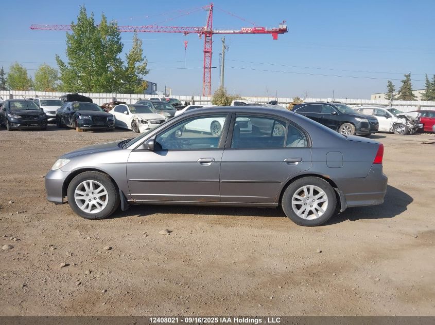 2005 Honda Civic Lx VIN: 2HGES15635H029337 Lot: 12408021