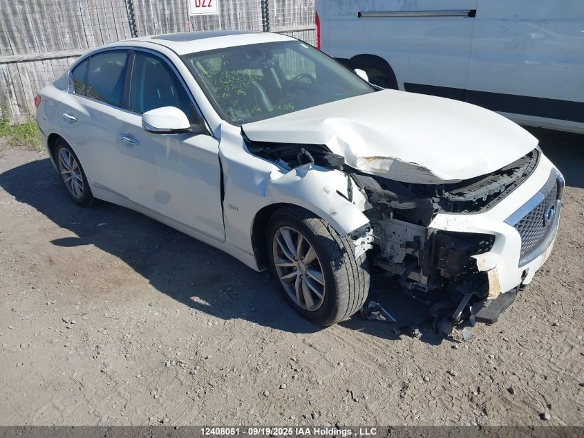 2017 Infiniti Q50 3.0T VIN: JN1EV7AR5HM830929 Lot: 12408051