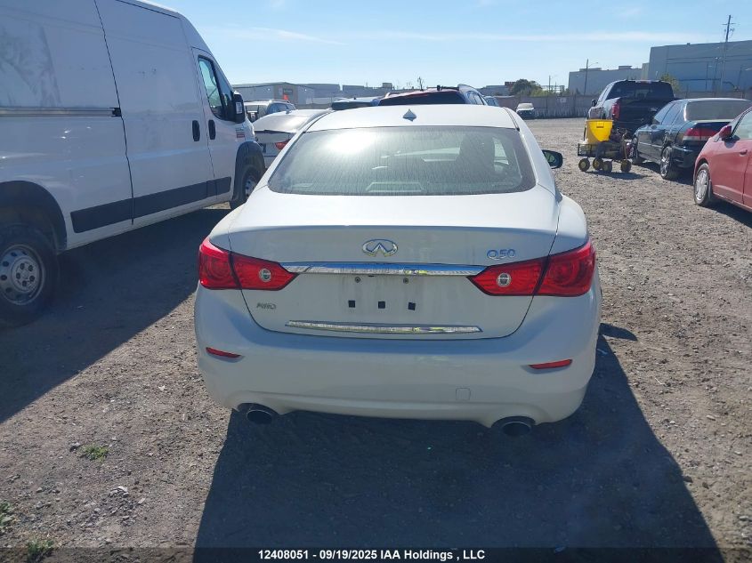 2017 Infiniti Q50 3.0T VIN: JN1EV7AR5HM830929 Lot: 12408051