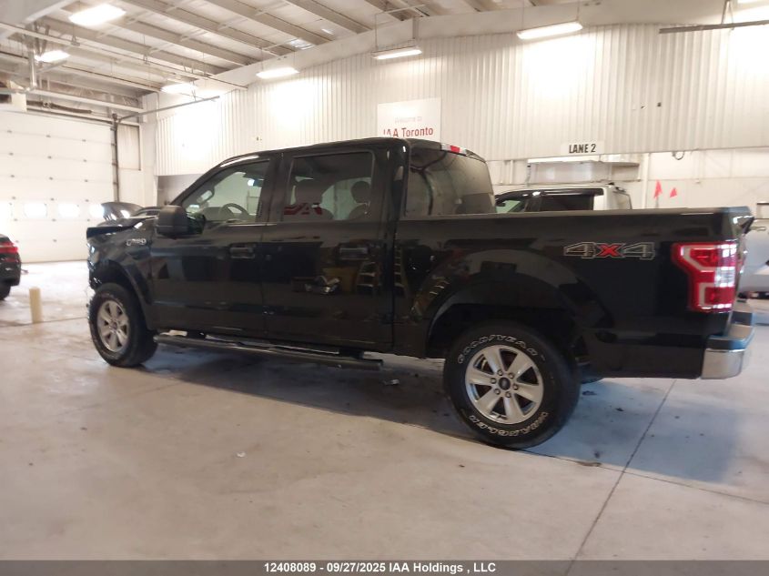 2018 Ford F150 Supercrew VIN: 1FTEW1E58JFE78454 Lot: 12408089