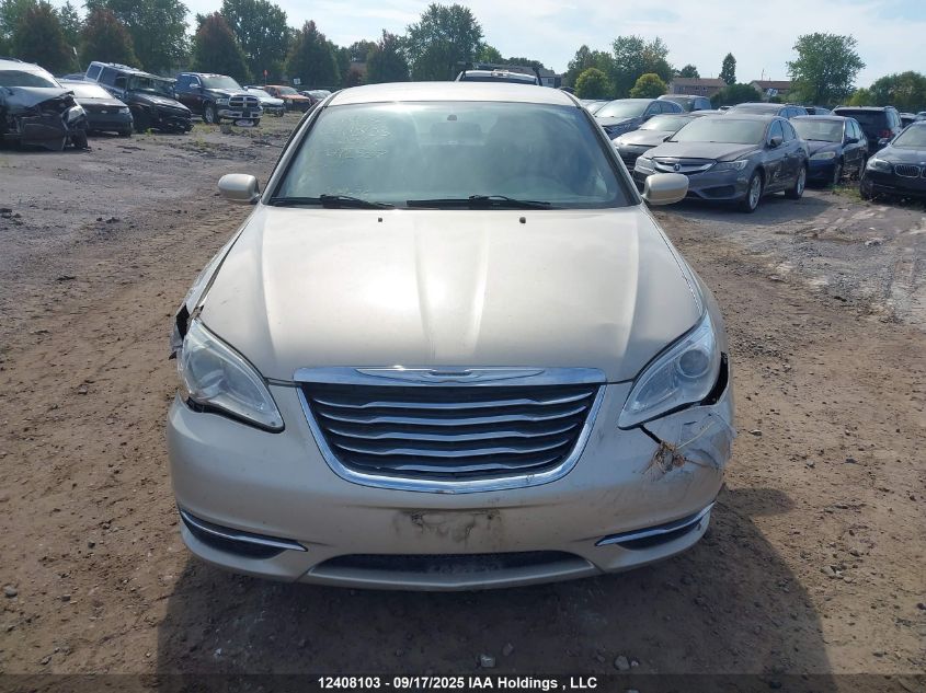 2013 Chrysler 200 Lx VIN: 1C3CCBAB2DN692307 Lot: 12408103