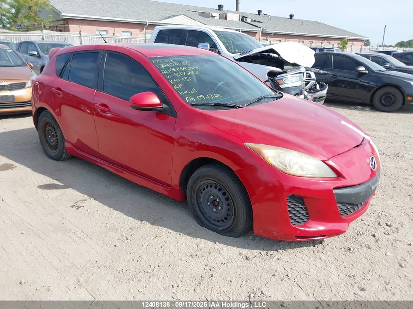 2013 Mazda 3 I VIN: JM1BL1L73D1817252 Lot: 12408138
