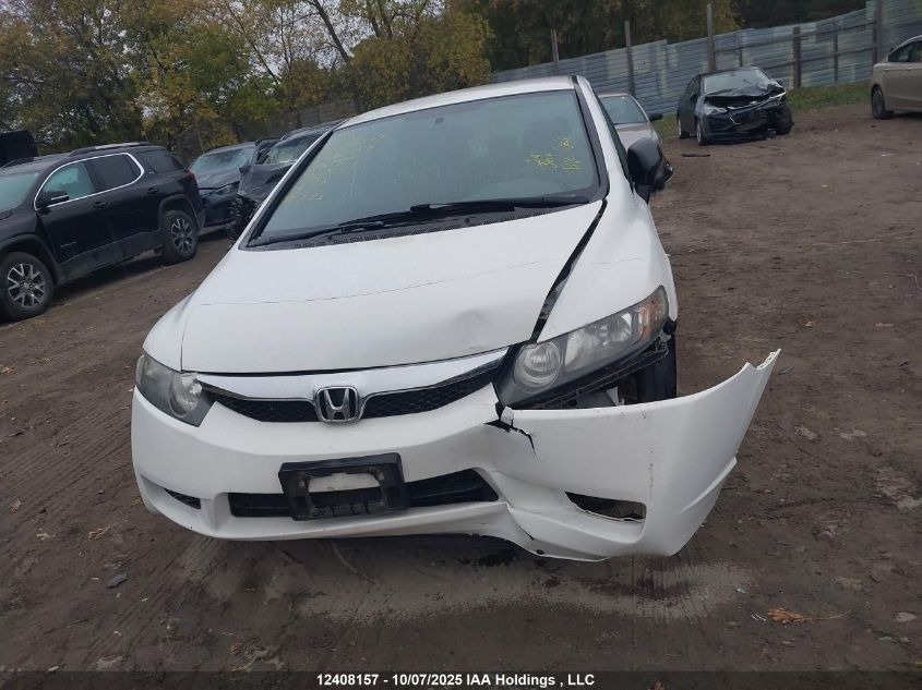 2010 Honda Civic Dx-G VIN: 2HGFA1F46AH046213 Lot: 12408157