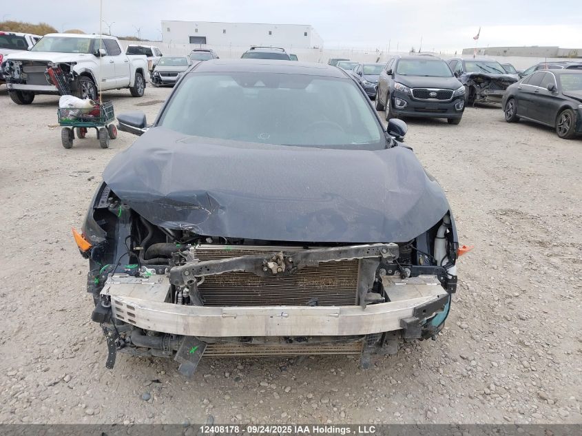 2020 Honda Civic Touring VIN: 2HGFC1F9XLH100508 Lot: 12408178