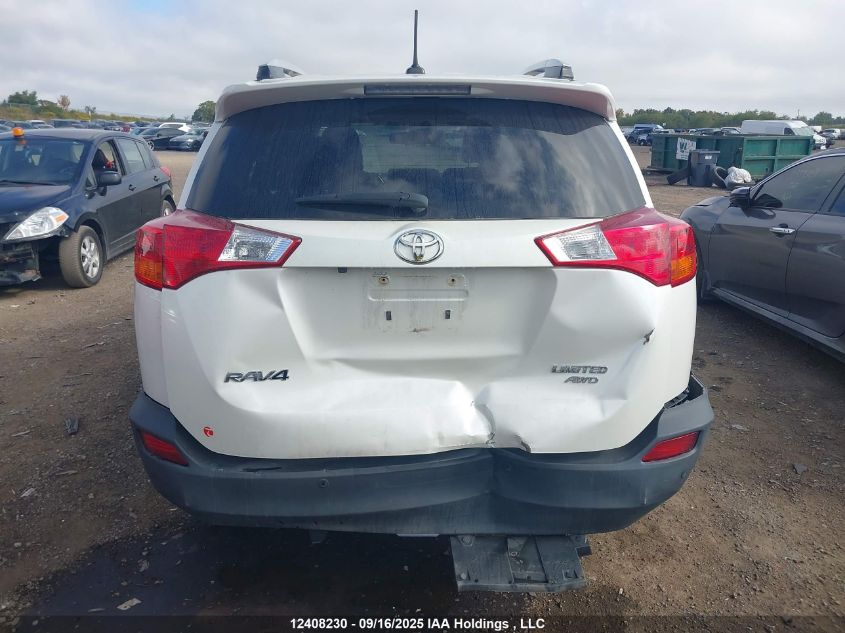 2015 Toyota Rav4 Limited VIN: 2T3DFREV2FW399149 Lot: 12408230