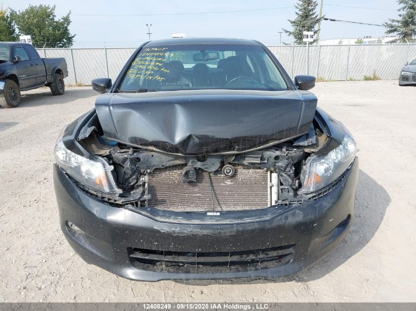 2010 Honda Accord Exl VIN: 1HGCP3F8XAA800874 Lot: 12408249