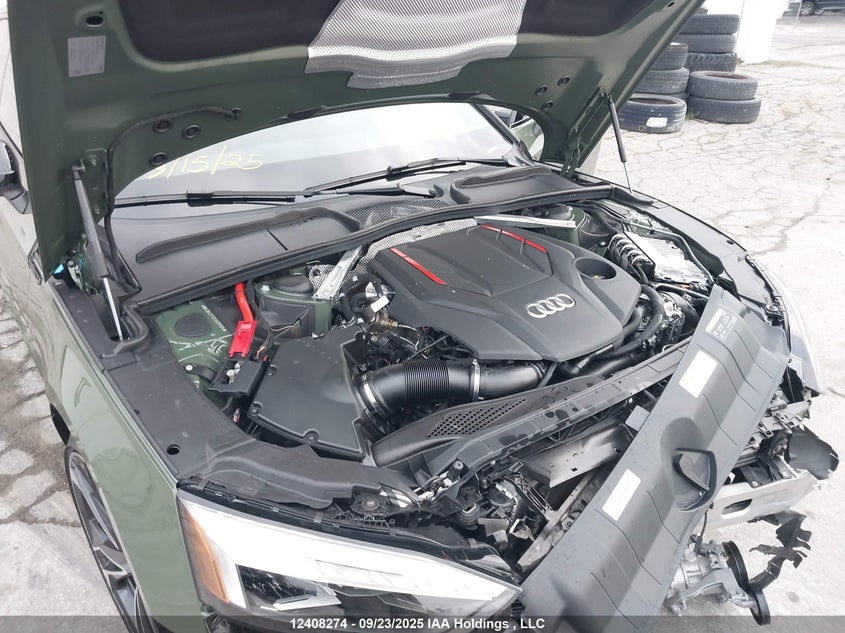 2025 Audi S5 Prestige VIN: WAUB4CF50SA017974 Lot: 12408274
