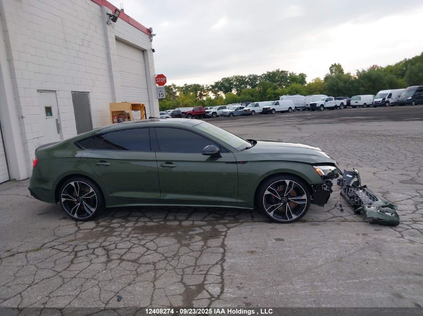 2025 Audi S5 Prestige VIN: WAUB4CF50SA017974 Lot: 12408274