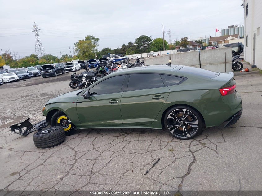 2025 Audi S5 Prestige VIN: WAUB4CF50SA017974 Lot: 12408274