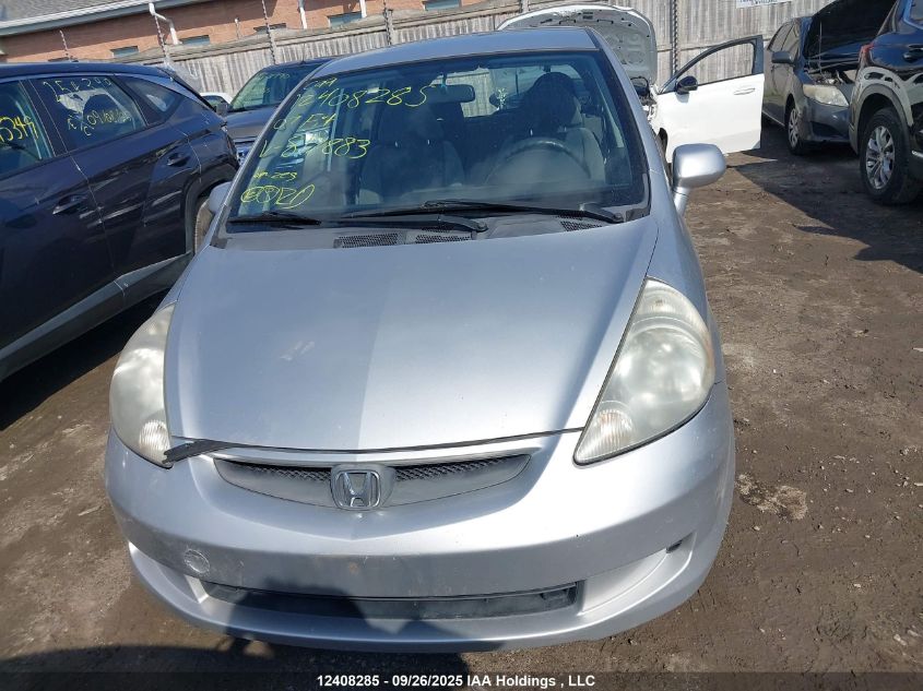2007 Honda Fit VIN: JHMGD38427S817883 Lot: 12408285