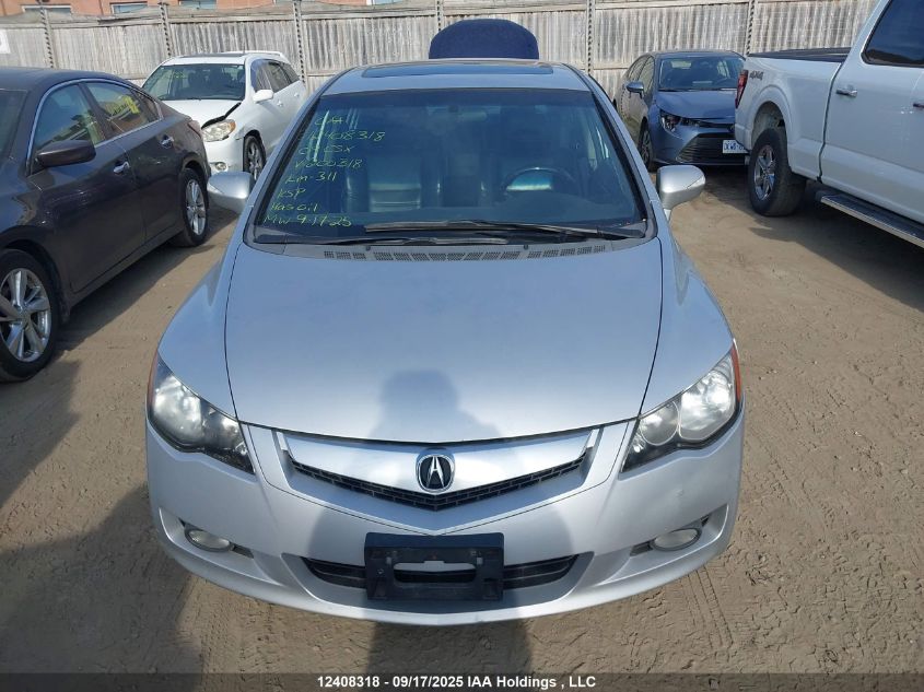 2009 Acura Csx VIN: 2HHFD56549H200318 Lot: 12408318