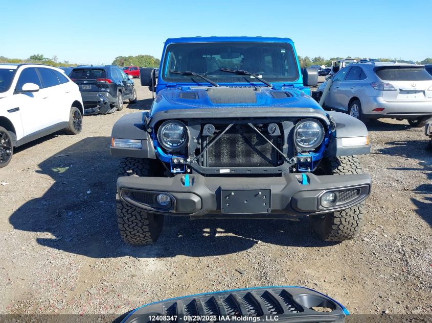 2022 Jeep Wrangler 4Xe Unlimited Rubicon VIN: 1C4JJXR66NW147834 Lot: 12408347