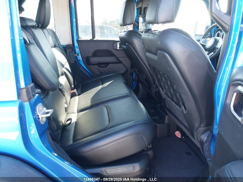 2022 Jeep Wrangler 4Xe Unlimited Rubicon VIN: 1C4JJXR66NW147834 Lot: 12408347