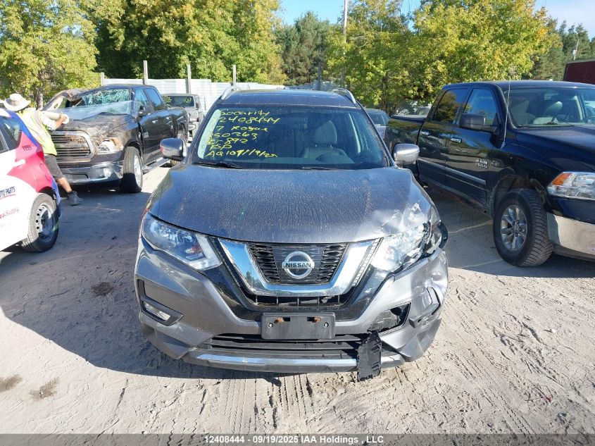 2017 Nissan Rogue S/Sl Platinum/Sv VIN: 5N1AT2MV2HC850263 Lot: 12408444