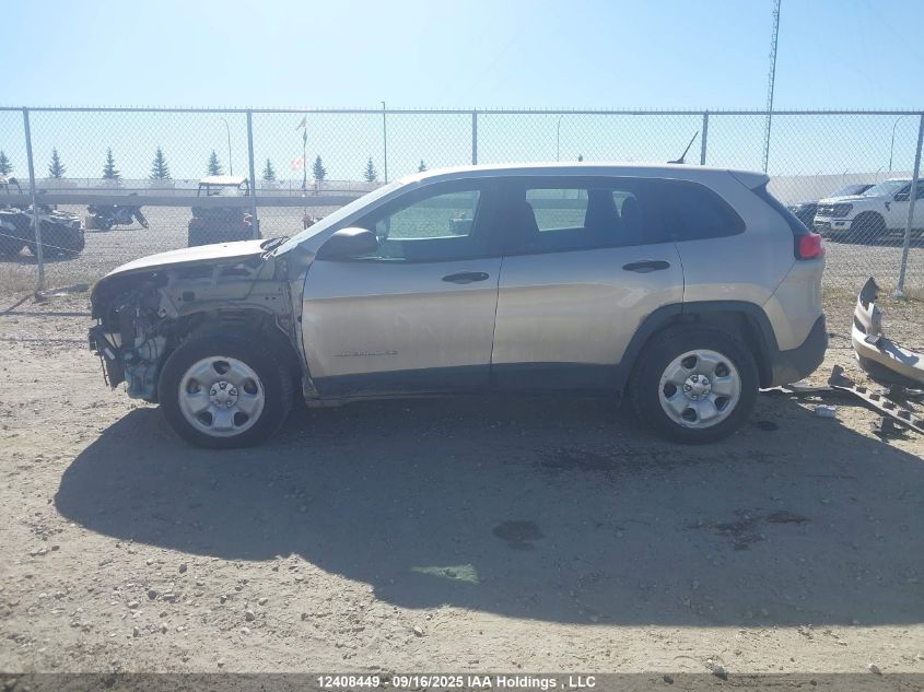 2015 Jeep Cherokee Sport VIN: 1C4PJMAS9FW664631 Lot: 12408449