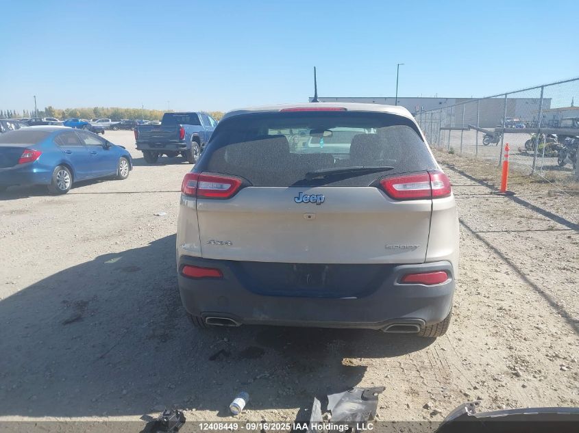 2015 Jeep Cherokee Sport VIN: 1C4PJMAS9FW664631 Lot: 12408449