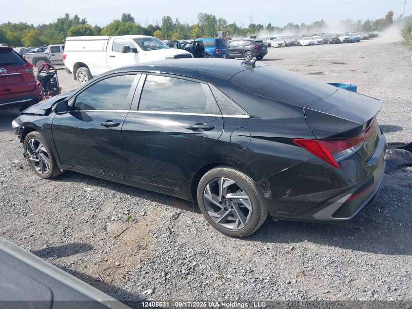 2025 Hyundai Elantra VIN: KMHLN4DG3SU038326 Lot: 12408531