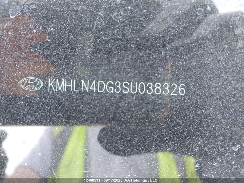 2025 Hyundai Elantra VIN: KMHLN4DG3SU038326 Lot: 12408531
