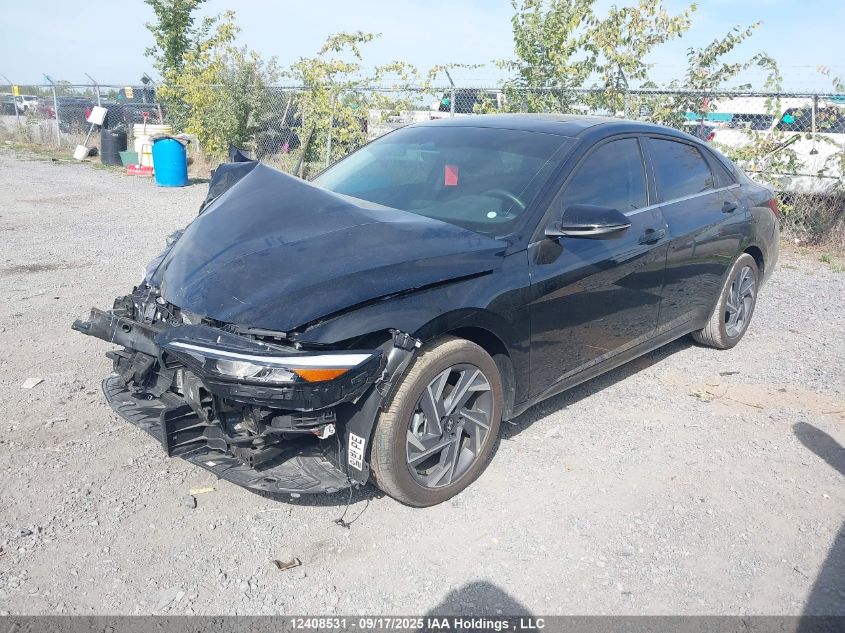 2025 Hyundai Elantra VIN: KMHLN4DG3SU038326 Lot: 12408531