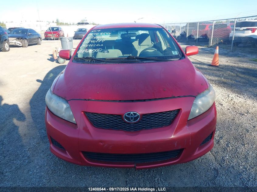 2010 Toyota Corolla Ce VIN: 2T1BU4EE3AC240224 Lot: 12408544