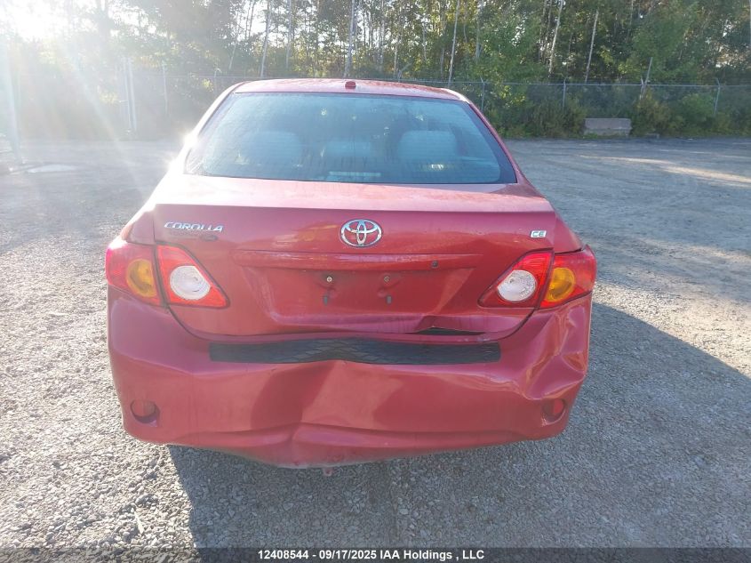 2010 Toyota Corolla Ce VIN: 2T1BU4EE3AC240224 Lot: 12408544