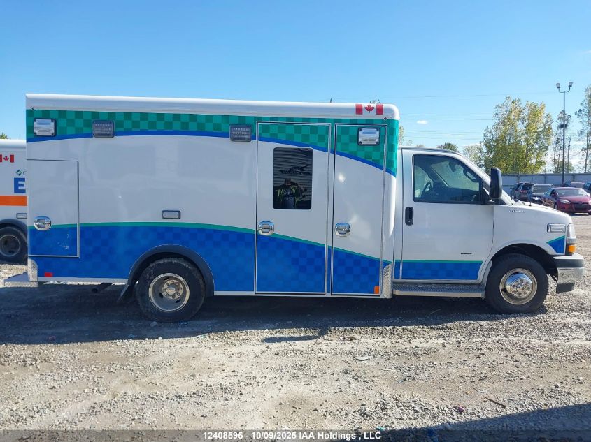 2025 Chevrolet Express Cutaway Work Van VIN: 1HA3GSC76SN001703 Lot: 12408595