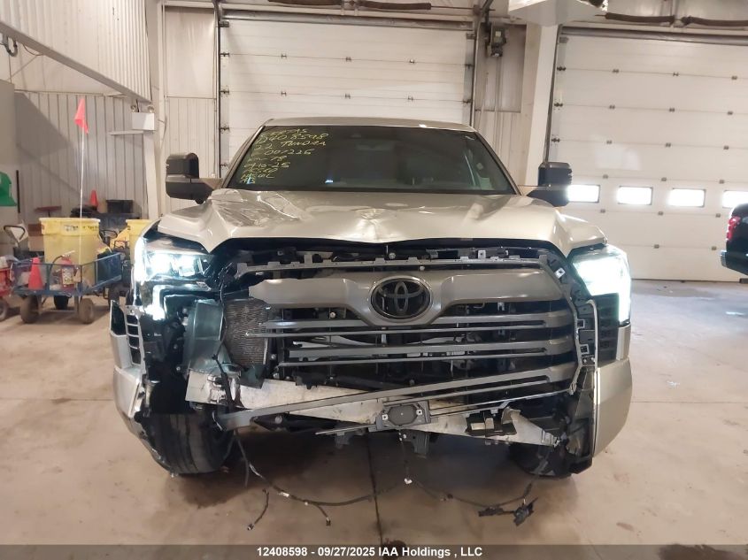 2022 Toyota Tundra Platinum VIN: 5TFNA5EC2NX007226 Lot: 12408598