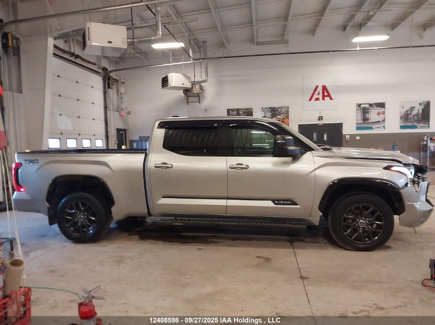 2022 Toyota Tundra Platinum VIN: 5TFNA5EC2NX007226 Lot: 12408598