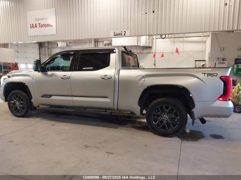 2022 Toyota Tundra Platinum VIN: 5TFNA5EC2NX007226 Lot: 12408598