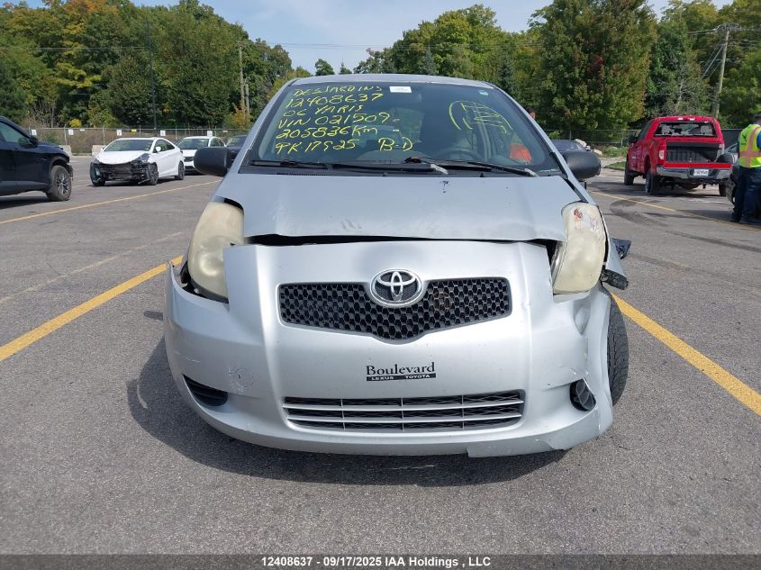 2006 Toyota Yaris VIN: JTDJT923565021509 Lot: 12408637