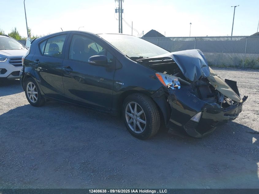 2012 Toyota Prius C VIN: JTDKDTB33C1502392 Lot: 12408638