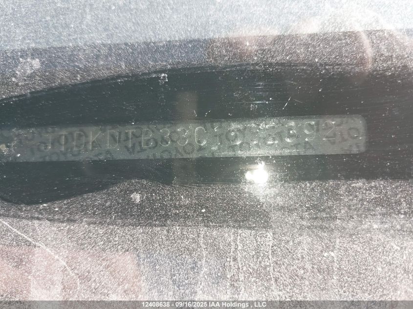 2012 Toyota Prius C VIN: JTDKDTB33C1502392 Lot: 12408638