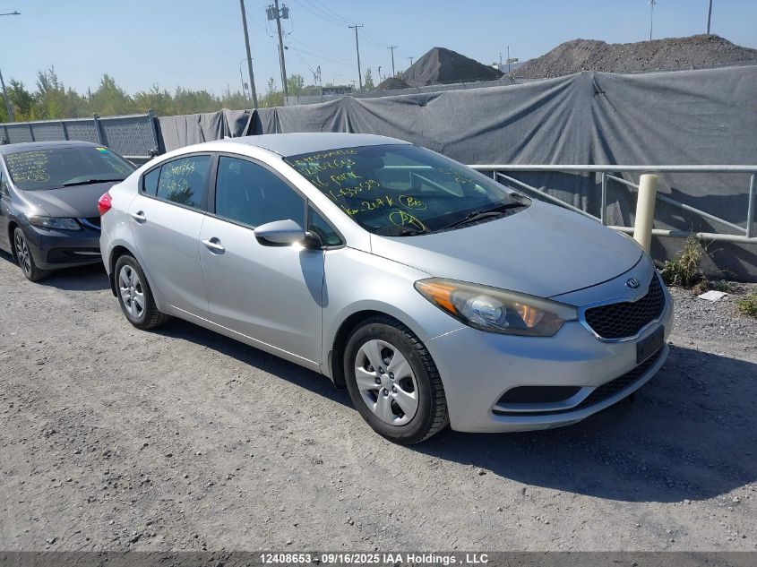2016 Kia Forte Lx VIN: KNAFK4A66G5530529 Lot: 12408653