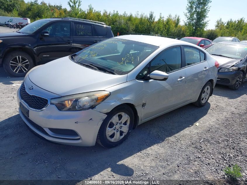 2016 Kia Forte Lx VIN: KNAFK4A66G5530529 Lot: 12408653
