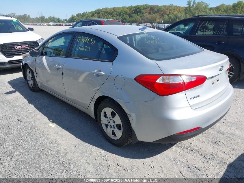 2016 Kia Forte Lx VIN: KNAFK4A66G5530529 Lot: 12408653