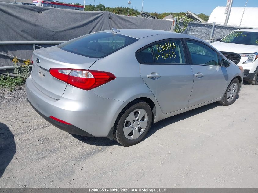 2016 Kia Forte Lx VIN: KNAFK4A66G5530529 Lot: 12408653