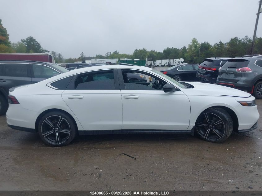 2023 Honda Accord Hybrid Sport VIN: 1HGCY2F5XPA800301 Lot: 12408655