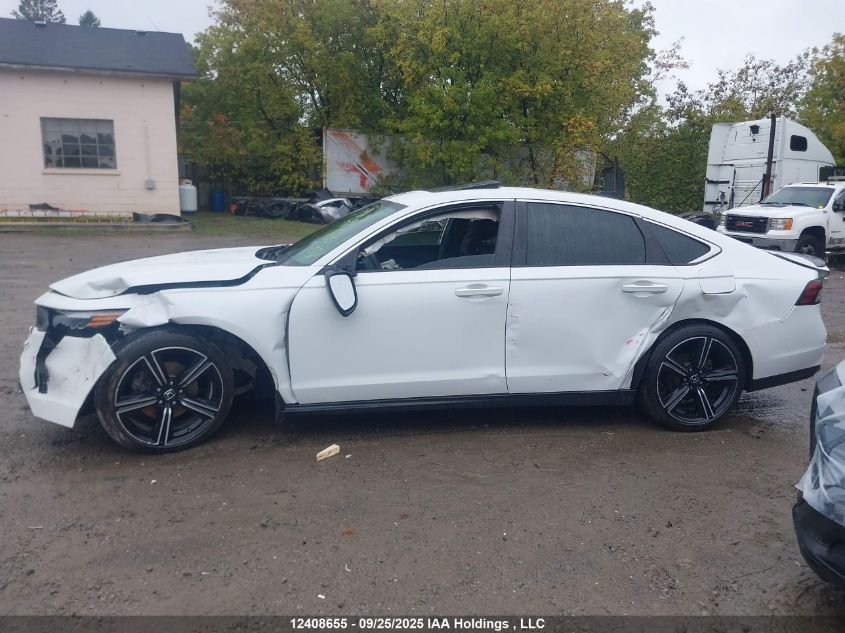 2023 Honda Accord Hybrid Sport VIN: 1HGCY2F5XPA800301 Lot: 12408655