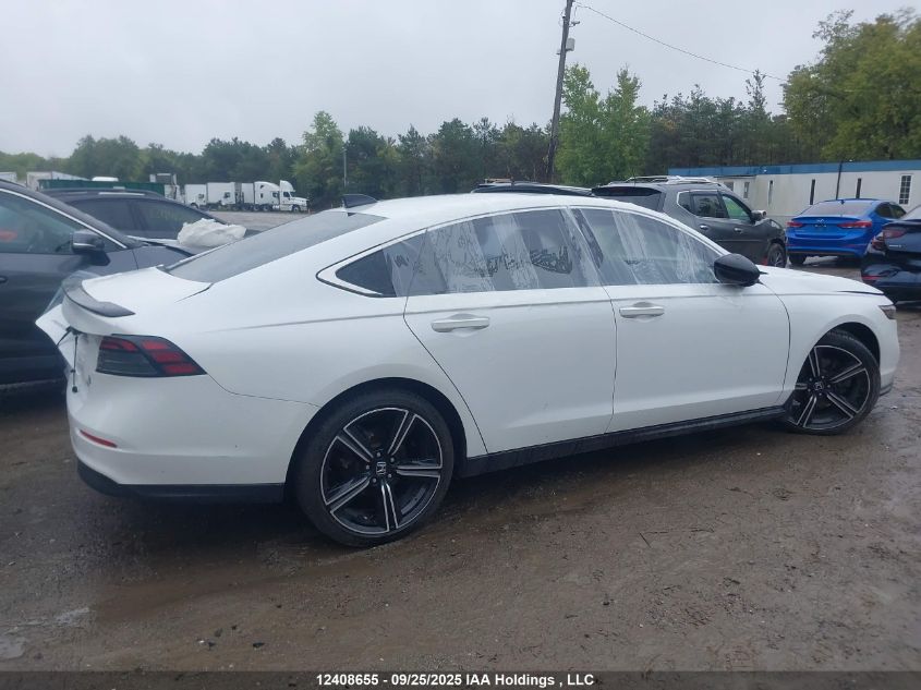 2023 Honda Accord Hybrid Sport VIN: 1HGCY2F5XPA800301 Lot: 12408655